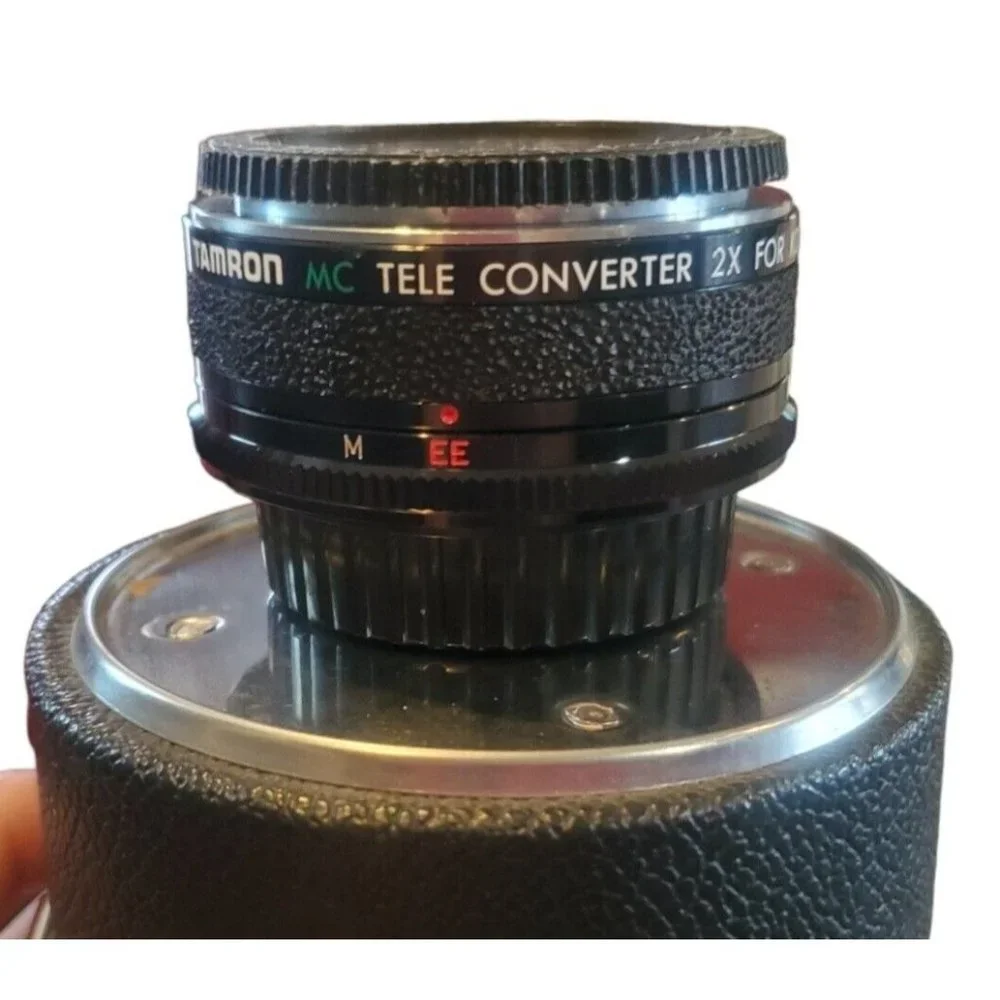 Tamron MC Tele Converter 2X For Konica Japan With Case Vintage
